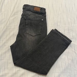 Judy Blue distressed denim grey/black